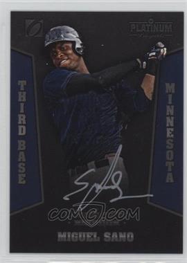 2013 Onyx Platinum Prospects - Autographs - Silver Ink #PPAU32 - Miguel Sano /150