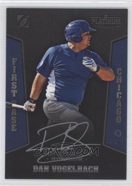 2013 Onyx Platinum Prospects - Autographs - Silver Ink #PPAU37 - Dan Vogelbach /150