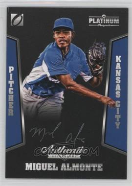 2013 Onyx Platinum Prospects - Autographs - Silver Ink #PPMA - Miguel Almonte /275