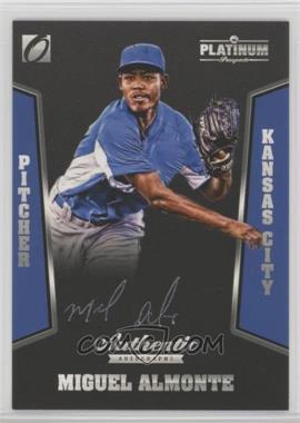2013 Onyx Platinum Prospects - Autographs - Silver Ink #PPMA - Miguel Almonte /275