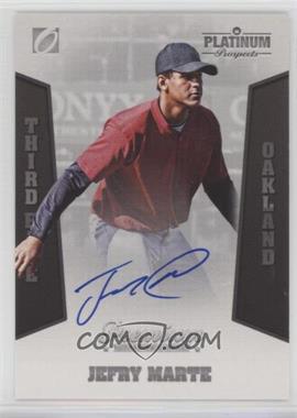 2013 Onyx Platinum Prospects - Autographs #PP18 - Jefry Marte