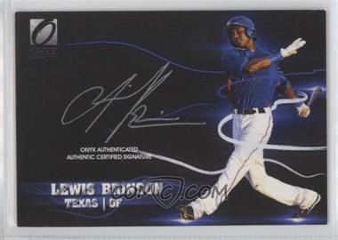 2013 Onyx Platinum Prospects - Promo - Autographed Silver Ink #_LEBR - Lewis Brinson /175