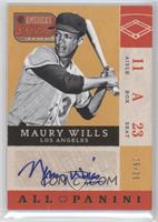 Maury Wills #/25