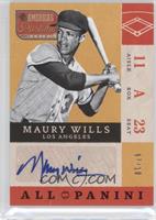 Maury Wills #/10