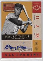 Maury Wills #/125