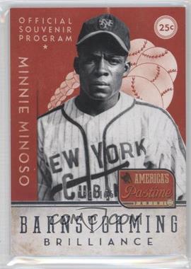 2013 Panini America's Pastime - Barnstorming Brilliance #BB8 - Minnie Minoso /125