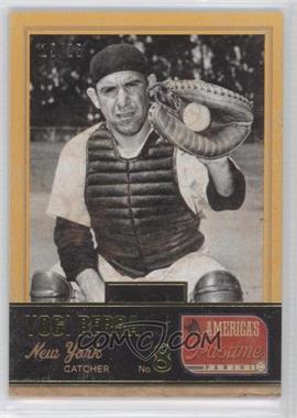 2013 Panini America's Pastime - [Base] - Gold #160 - Yogi Berra /25