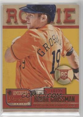 2013 Panini America's Pastime - [Base] - Gold #207 - Robbie Grossman /25