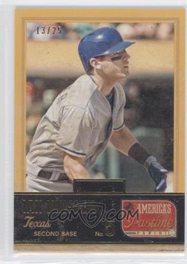 2013 Panini America's Pastime - [Base] - Gold #4 - Ian Kinsler /25