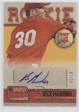 2013 Panini America's Pastime - [Base] - Rookie Autographs Gold #270 - Nick Maronde /25