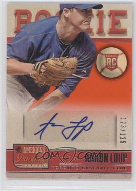 2013 Panini America's Pastime - [Base] - Rookie Autographs #251 - Aaron Loup /125