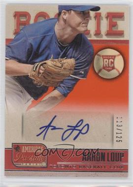 2013 Panini America's Pastime - [Base] - Rookie Autographs #251 - Aaron Loup /125