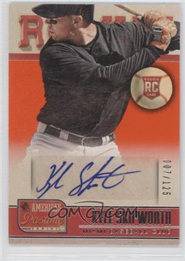 2013 Panini America's Pastime - [Base] - Rookie Autographs #266 - Kyle Skipworth /125