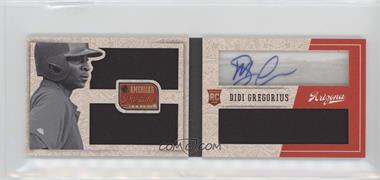 2013 Panini America's Pastime - [Base] - Rookie Booklet Autographs Red #285 - Didi Gregorius /49