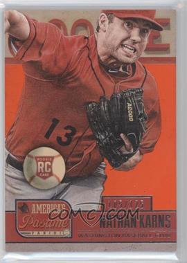 2013 Panini America's Pastime - [Base] #201 - Nathan Karns /125