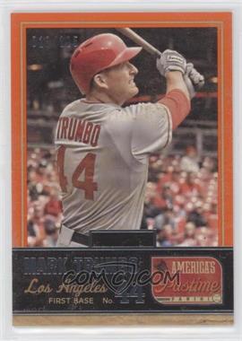 2013 Panini America's Pastime - [Base] #5 - Mark Trumbo /125