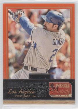 2013 Panini America's Pastime - [Base] #57 - Adrian Gonzalez /125