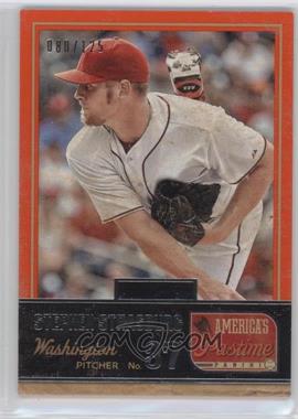 2013 Panini America's Pastime - [Base] #63 - Stephen Strasburg /125