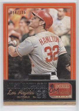 2013 Panini America's Pastime - [Base] #70 - Josh Hamilton /125