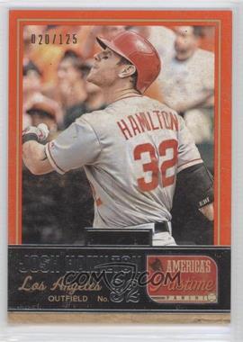 2013 Panini America's Pastime - [Base] #70 - Josh Hamilton /125