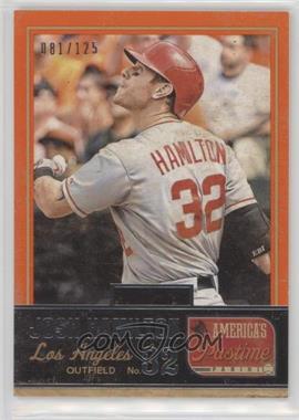 2013 Panini America's Pastime - [Base] #70 - Josh Hamilton /125