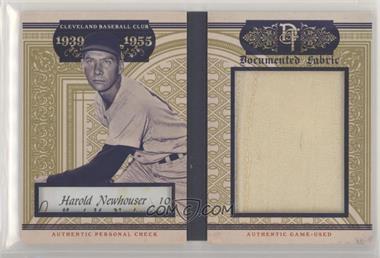 2013 Panini America's Pastime - Documented Fabrics Booklets - Black #DF-HN - Hal Newhouser /1