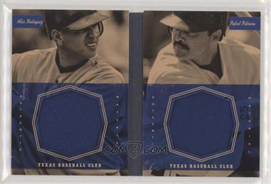 2013 Panini America's Pastime - Dual Exhibits Materials Booklets - Gold #TEX - Alex Rodriguez, Rafael Palmeiro /49 [Noted]