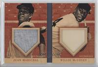 Juan Marichal, Willie McCovey #/25