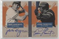 Mike Hargrove, Andre Thornton [Noted] #/25