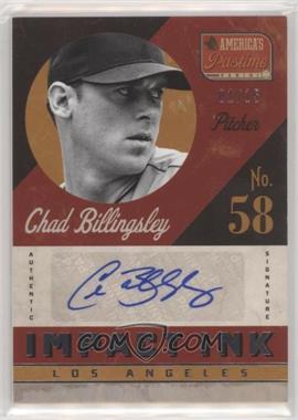 2013 Panini America's Pastime - Impact Ink #II-CB - Chad Billingsley /15