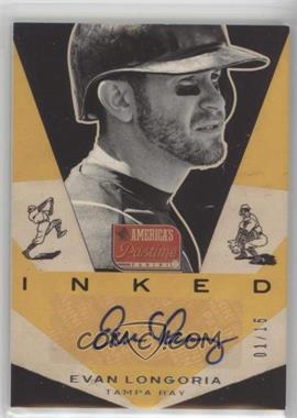 2013 Panini America's Pastime - Inked #I-EL - Evan Longoria /15 [EX to NM]