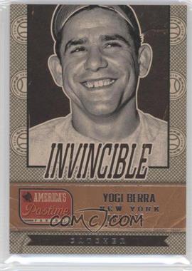 2013 Panini America's Pastime - Invincible #I13 - Yogi Berra /125