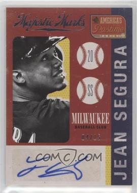 2013 Panini America's Pastime - Majestic Marks #MM-JS - Jean Segura /15