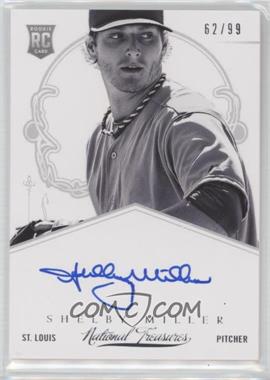 2013 Panini America's Pastime - National Treasures Rookies - Autographs #332 - Shelby Miller /99