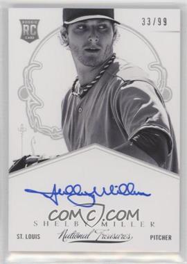 2013 Panini America's Pastime - National Treasures Rookies - Autographs #332 - Shelby Miller /99
