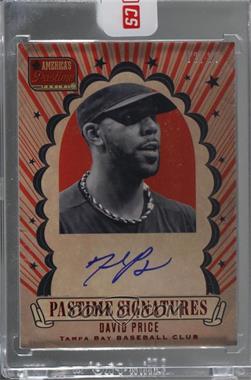 2013 Panini America's Pastime - Pastime Signatures - Red #DP.2 - David Price /10 [Uncirculated]