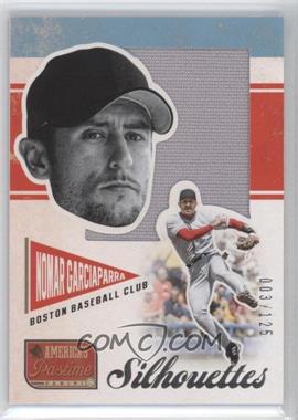 2013 Panini America's Pastime - Silhouettes Materials #S-NG - Nomar Garciaparra /125