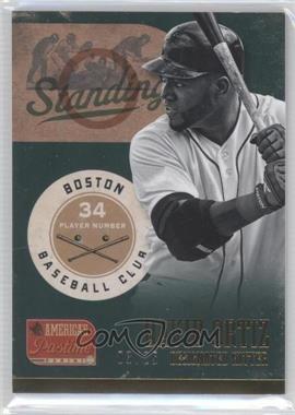 2013 Panini America's Pastime - Standing O - Gold #SO5 - David Ortiz /25