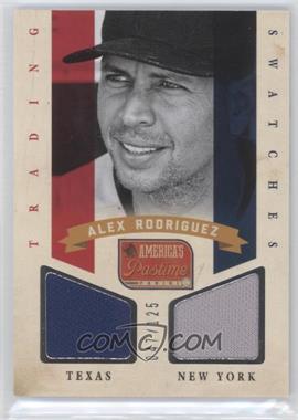 2013 Panini America's Pastime - Trading Swatches #TS-AR - Alex Rodriguez /125