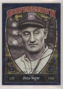 2013 Panini Cooperstown Collection - [Base] - Blue Crystal Shard #14 - Honus Wagner /499