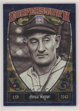 2013 Panini Cooperstown Collection - [Base] - Blue Crystal Shard #14 - Honus Wagner /499