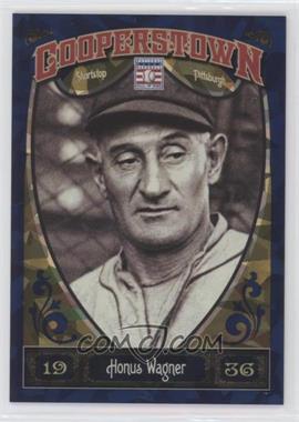 2013 Panini Cooperstown Collection - [Base] - Blue Crystal Shard #14 - Honus Wagner /499