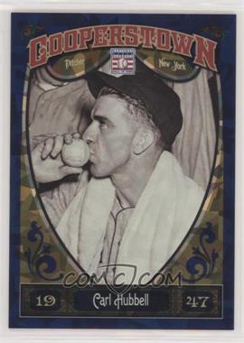 2013 Panini Cooperstown Collection - [Base] - Blue Crystal Shard #41 - Carl Hubbell /499