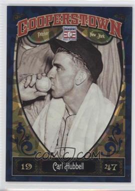 2013 Panini Cooperstown Collection - [Base] - Blue Crystal Shard #41 - Carl Hubbell /499