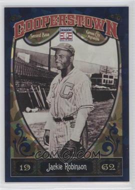 2013 Panini Cooperstown Collection - [Base] - Blue Crystal Shard #42 - Jackie Robinson /499