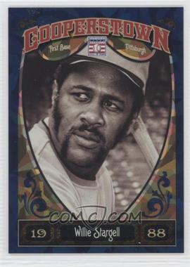 2013 Panini Cooperstown Collection - [Base] - Blue Crystal Shard #83 - Willie Stargell /499