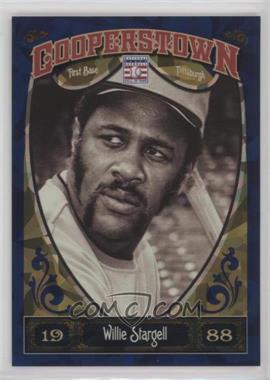 2013 Panini Cooperstown Collection - [Base] - Blue Crystal Shard #83 - Willie Stargell /499