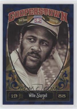 2013 Panini Cooperstown Collection - [Base] - Blue Crystal Shard #83 - Willie Stargell /499