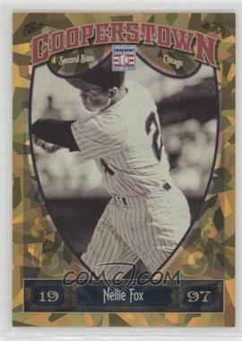 2013 Panini Cooperstown Collection - [Base] - Gold Crystal Shard #61 - Nellie Fox /299