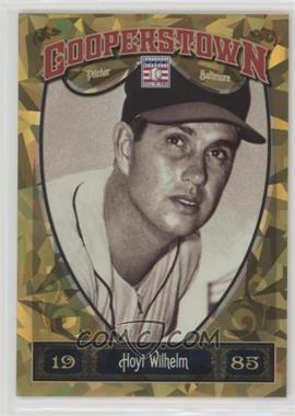 2013 Panini Cooperstown Collection - [Base] - Gold Crystal Shard #67 - Hoyt Wilhelm /299